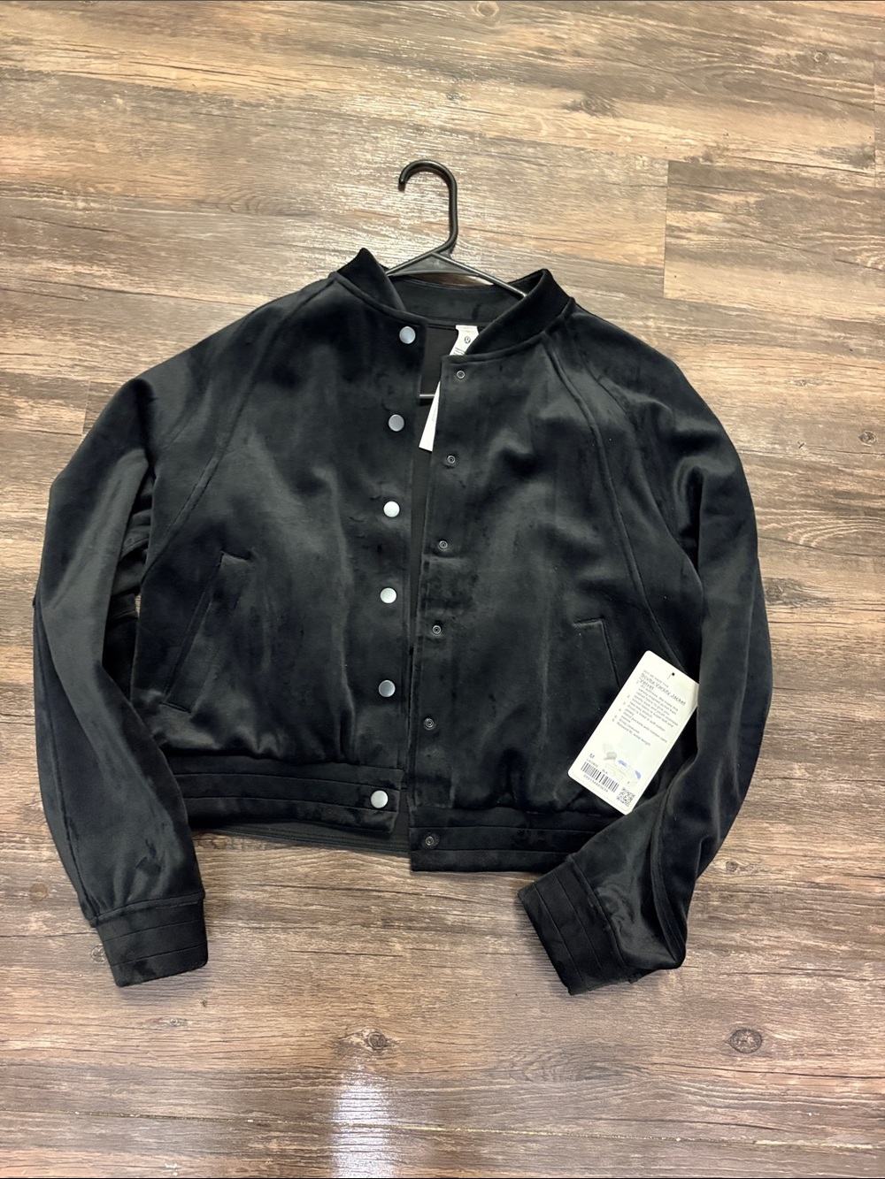Lululemon scuba varsity jacket velvet